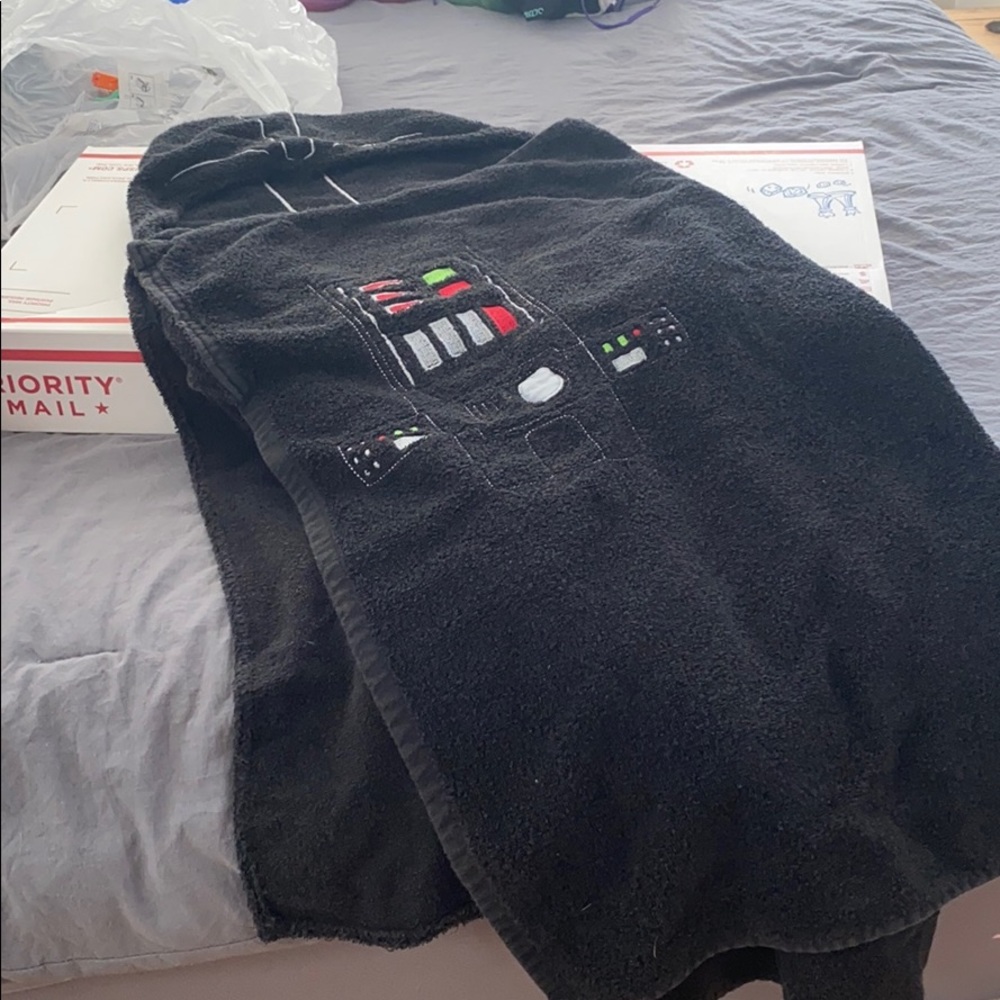 Star Wars towel wrap